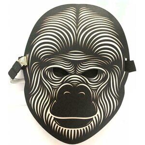 Sound Reactive LED Mask Sound Activated Street Dance Rave EDM Plur Halloween